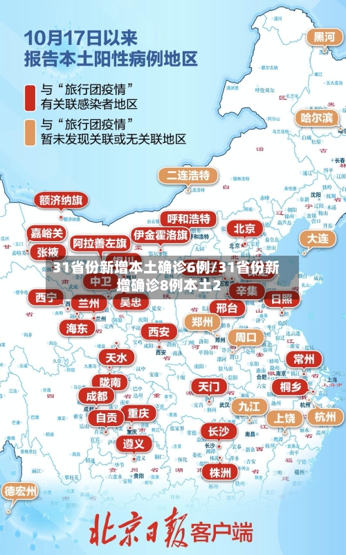 31省份新增本土确诊6例/31省份新增确诊8例本土2-第3张图片