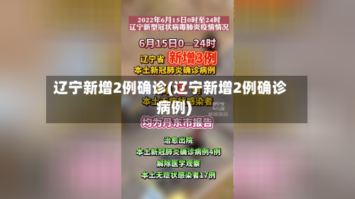 辽宁新增2例确诊(辽宁新增2例确诊病例)-第2张图片