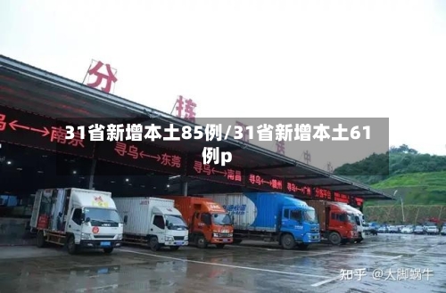 31省新增本土85例/31省新增本土61例p