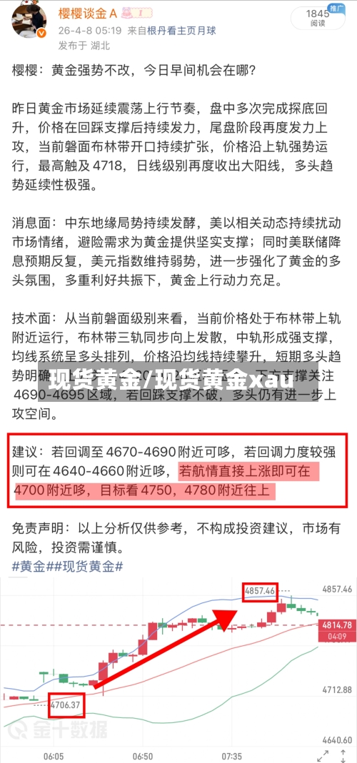 现货黄金/现货黄金xau-第2张图片